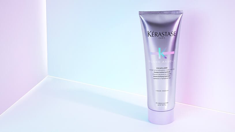 Como cuidar el cabello rubio decolorado Kérastase